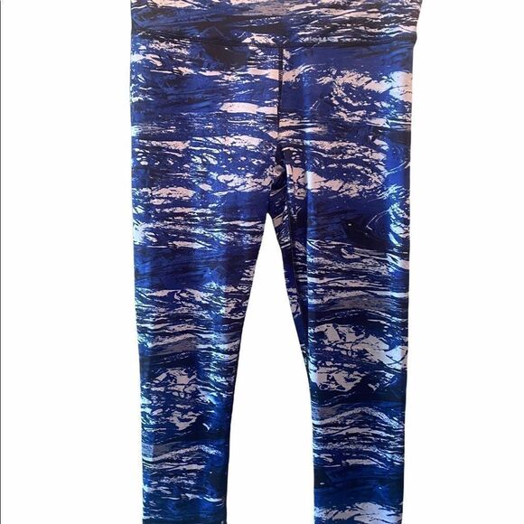 90 Degree By Reflex Womens Blue/white Workout - Picture 6 of 8